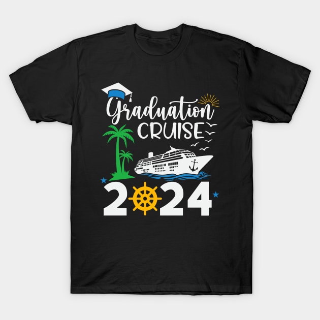 Graduation cruise 2024 T-Shirt by badrianovic